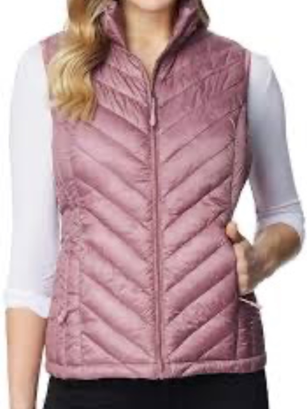 32 DEGREES Heat Women's Packable Puffer Vest - Size S